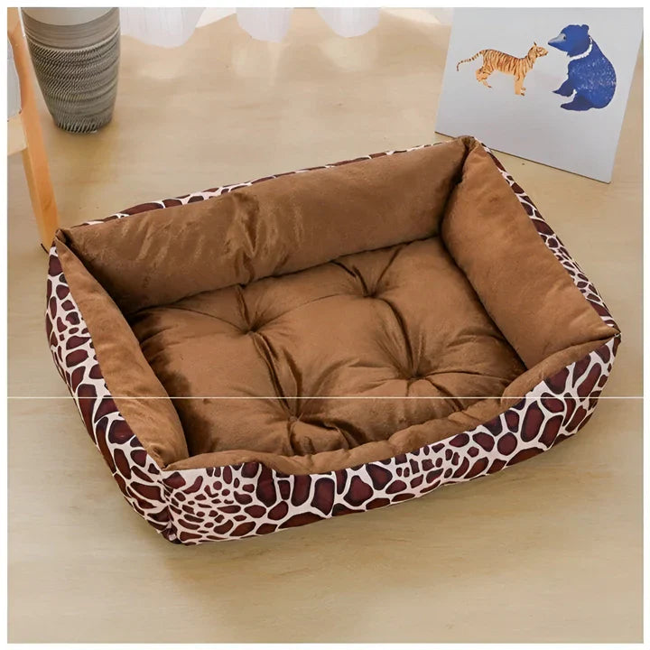 ScritchPets Plush Comfort Pet Bed