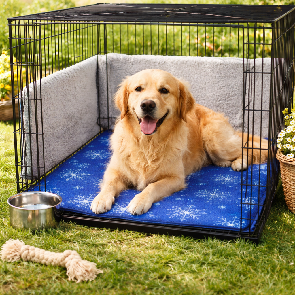 ScritchPets Self Cooling Dog Bed Mat