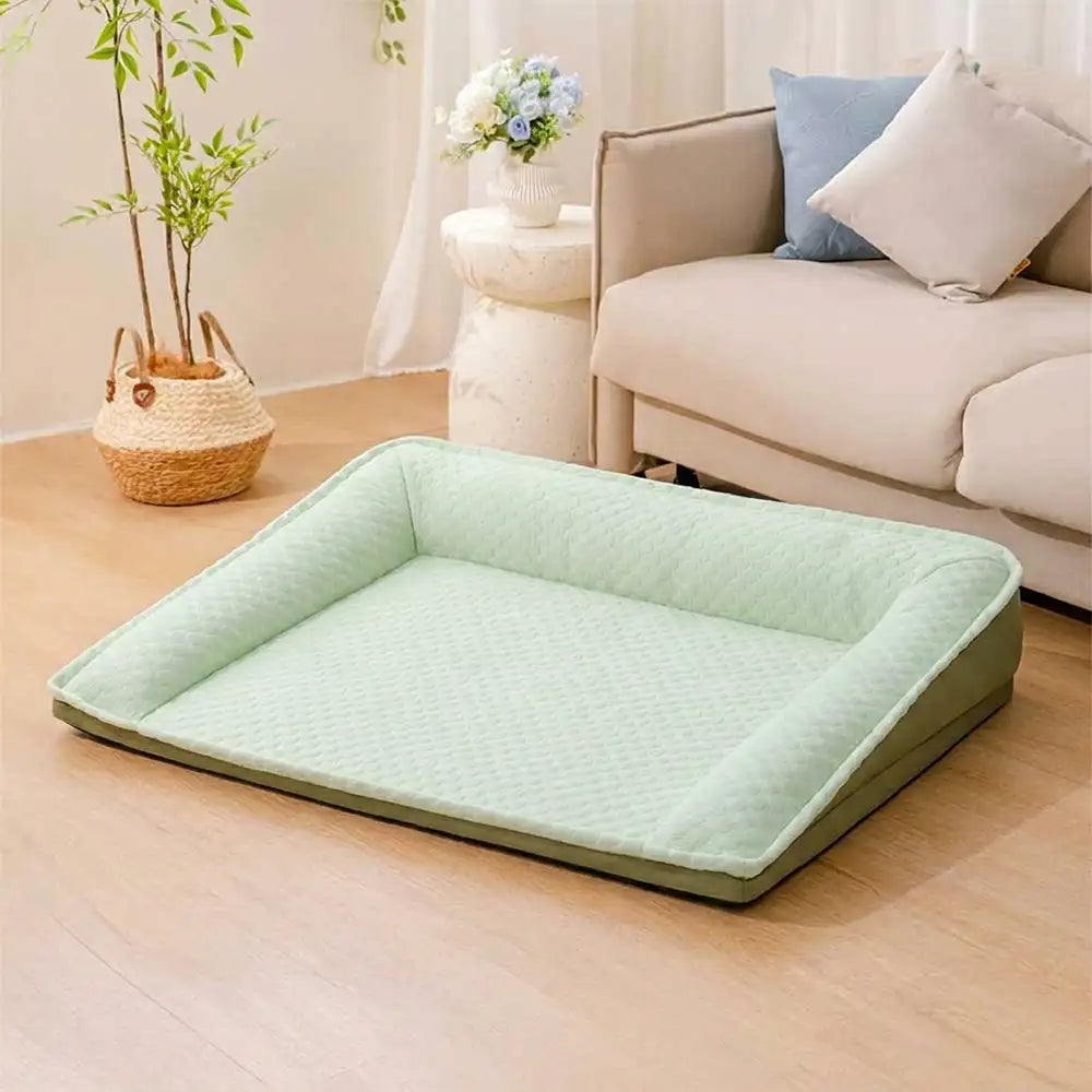 ScritchPets Cooling Neck Support Dog Bed
