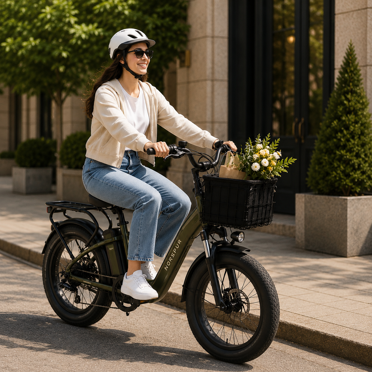 ScritchPets Folding Pet Bike Basket
