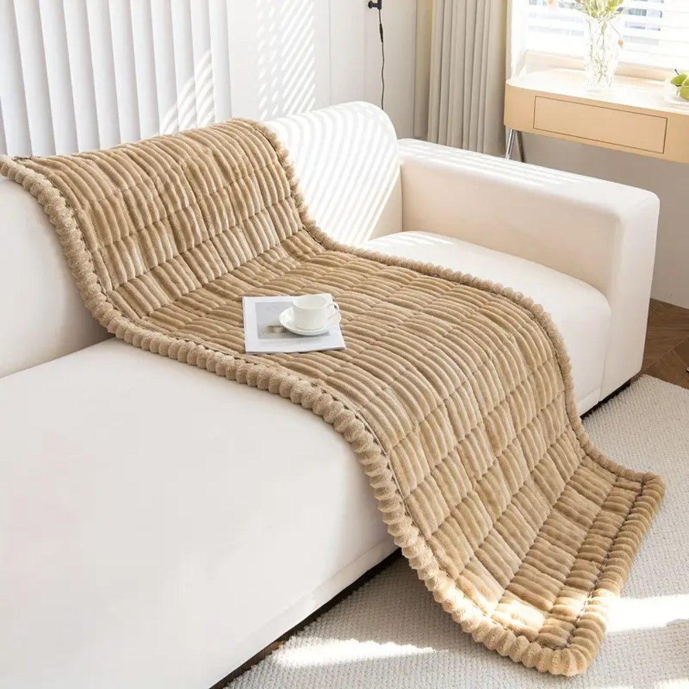 ScritchPets Plush Pet Proof Sofa Cover