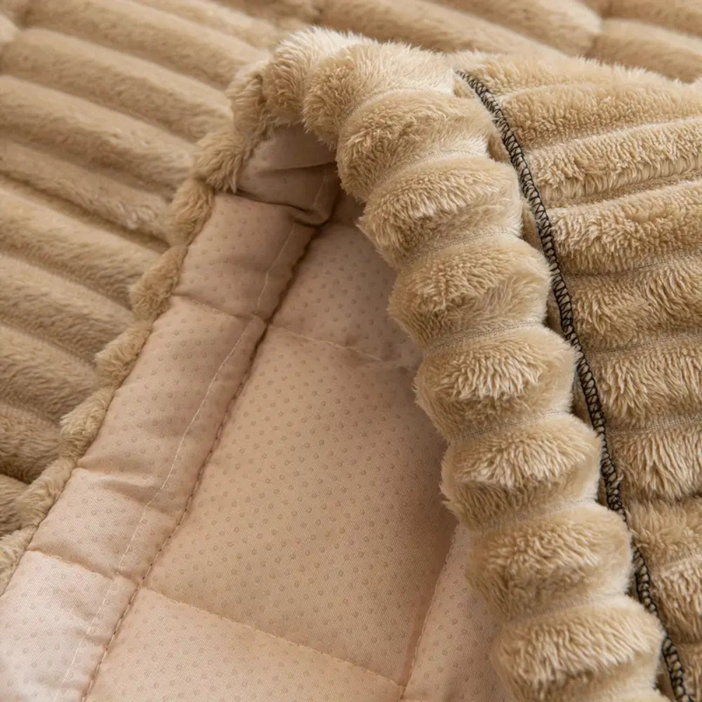 ScritchPets Plush Pet Proof Sofa Cover