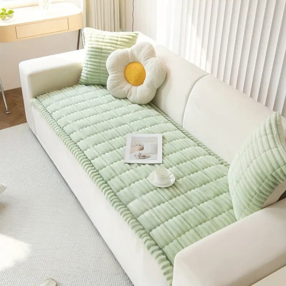 ScritchPets Plush Pet Proof Sofa Cover