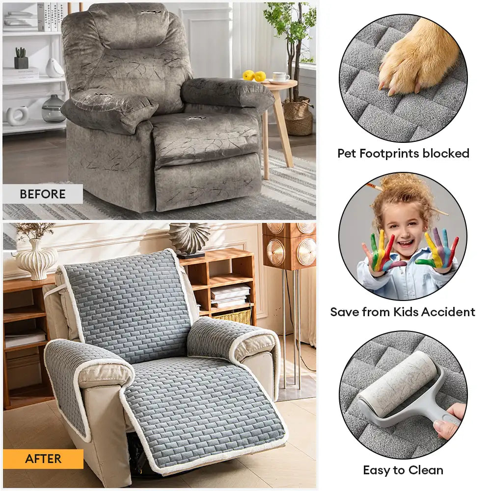 ScritchPets Scratch-Resistant Sofa Cover