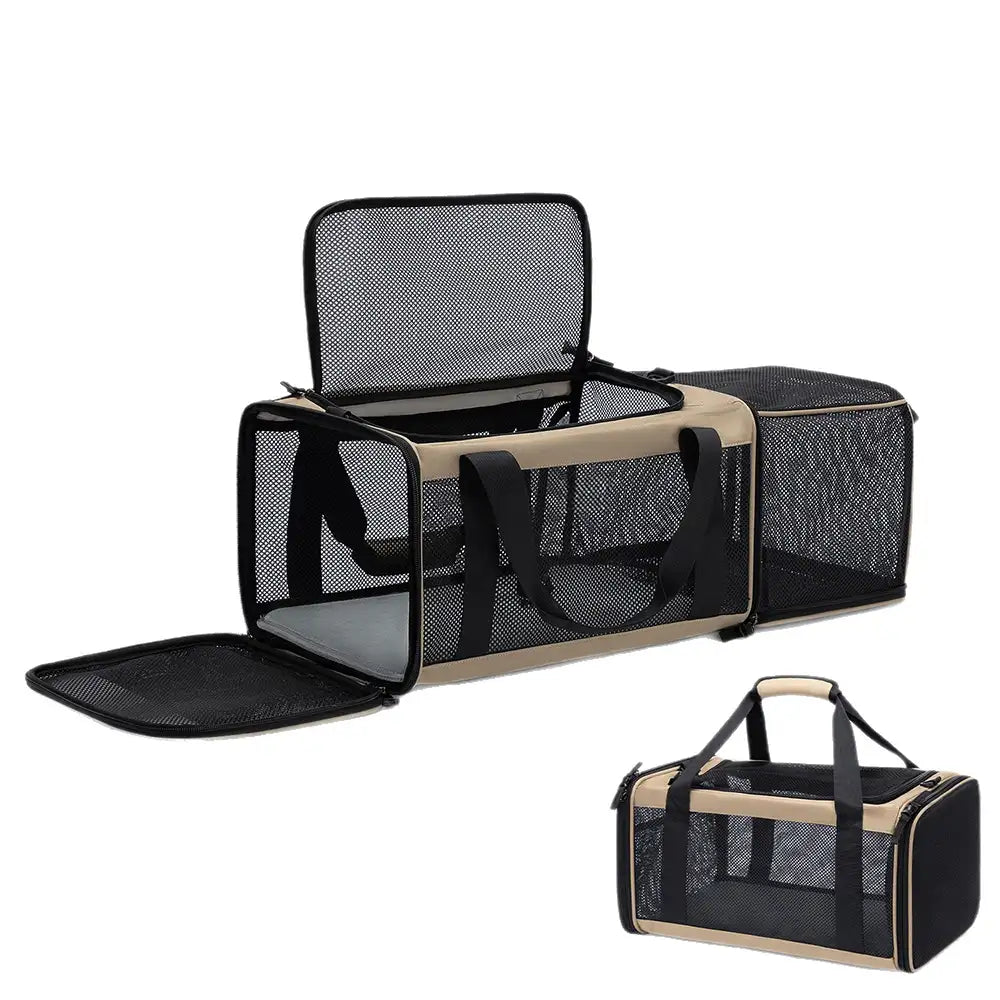 ScritchPets Expandable Cat Carrier Bag