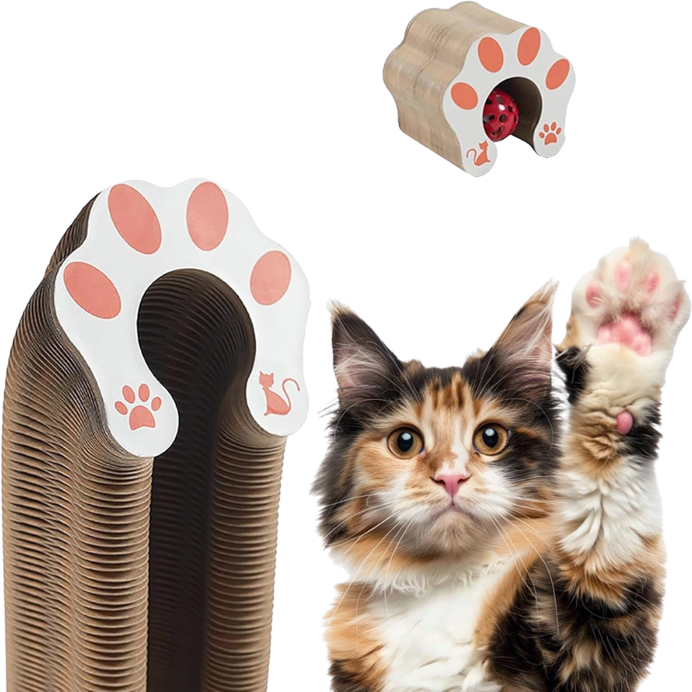 ScritchPets Foldable Cat Scratcher Toy