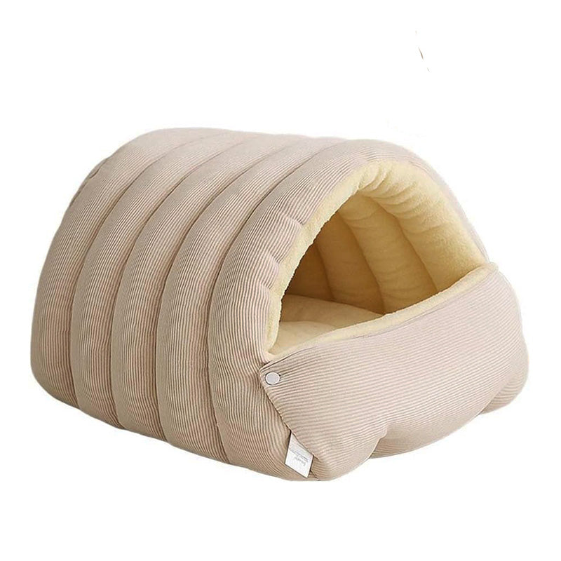 ScritchPets Closed Off Winter Cat Bed