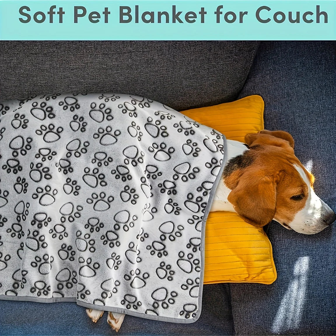 ScritchPets Cartoon Cosy Pet Fleece Blanket