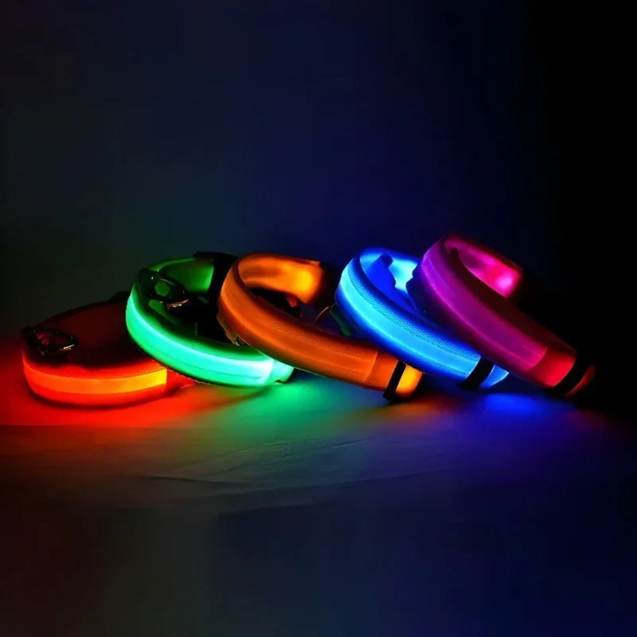 ScritchPets GlowSafe LED Dog Collar
