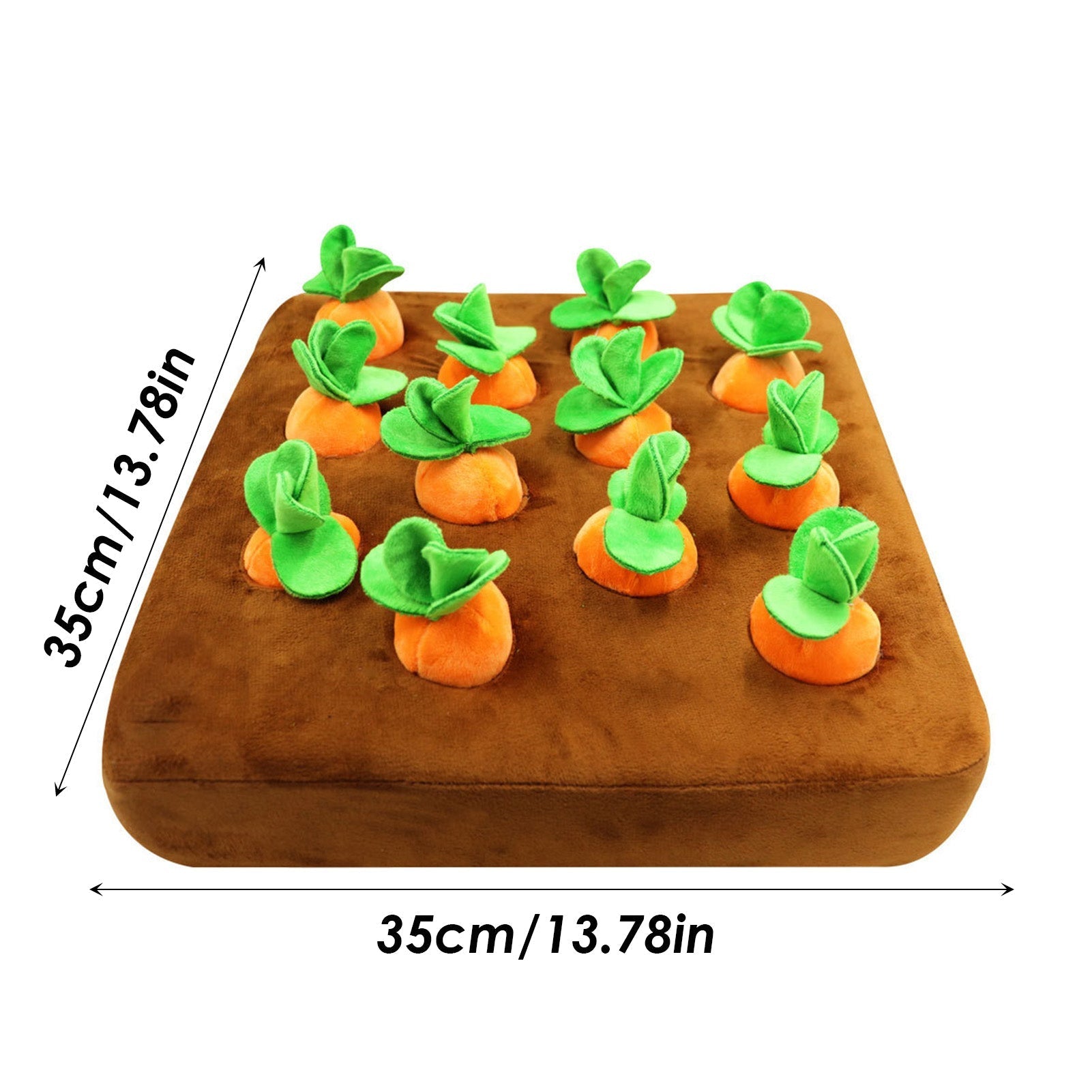 ScritchPets Carrot Garden Snuffle Toy