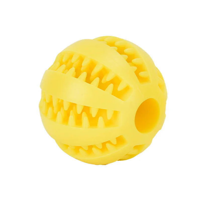 ScritchPets Dog Chewing Interactive Rubber Ball Toy