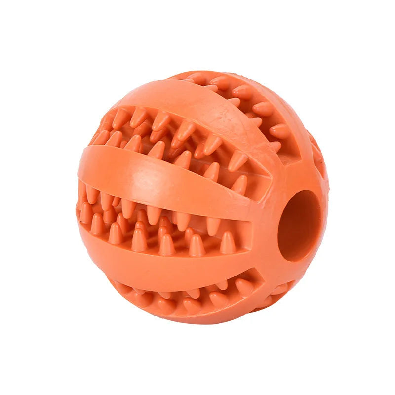 ScritchPets Dog Chewing Interactive Rubber Ball Toy