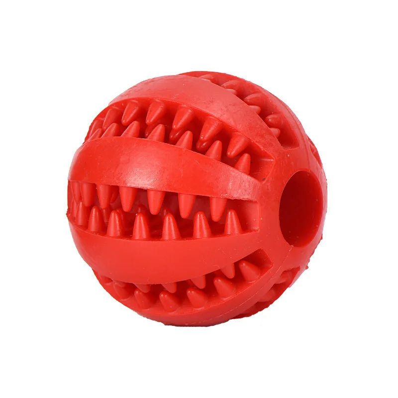 ScritchPets Dog Chewing Interactive Rubber Ball Toy
