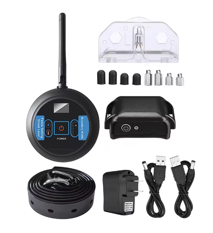 ScritchPets Wireless Dog Fence Collar 200m Range System