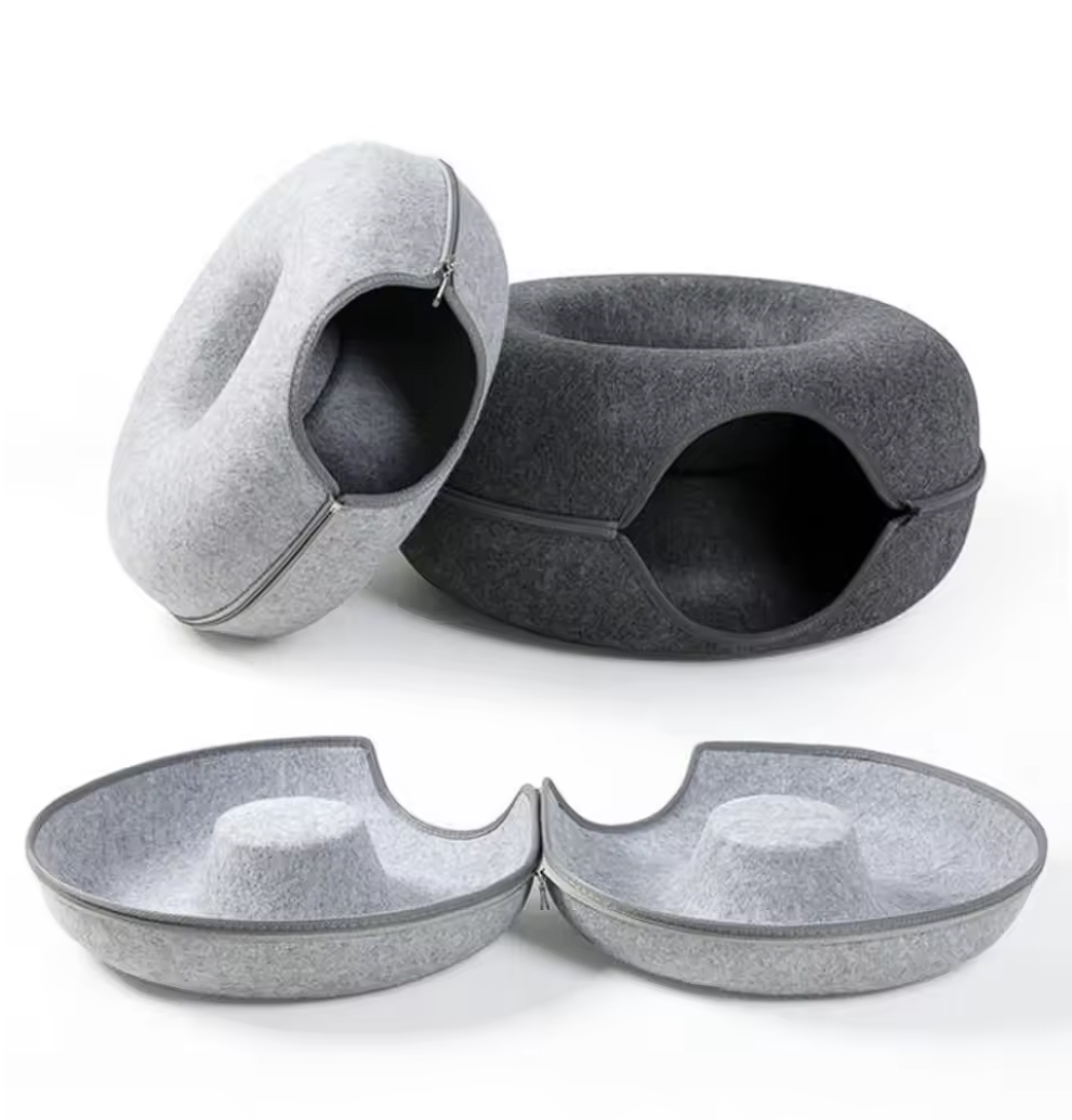 ScritchPets Cat Tunnel Bed