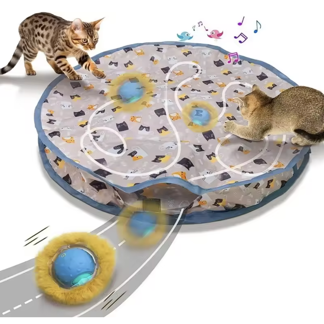 ScritchPets Interactive Hide and Seek Cat Ball