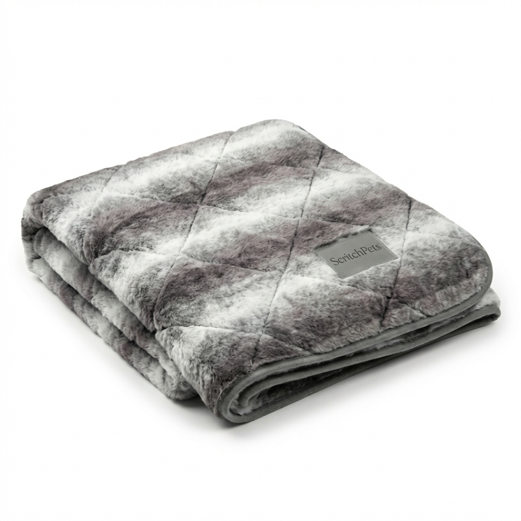ScritchPets Blanket on white background