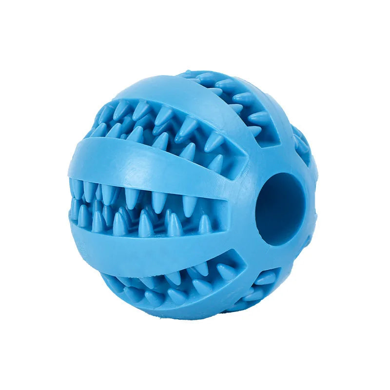 ScritchPets Dog Chewing Interactive Rubber Ball Toy