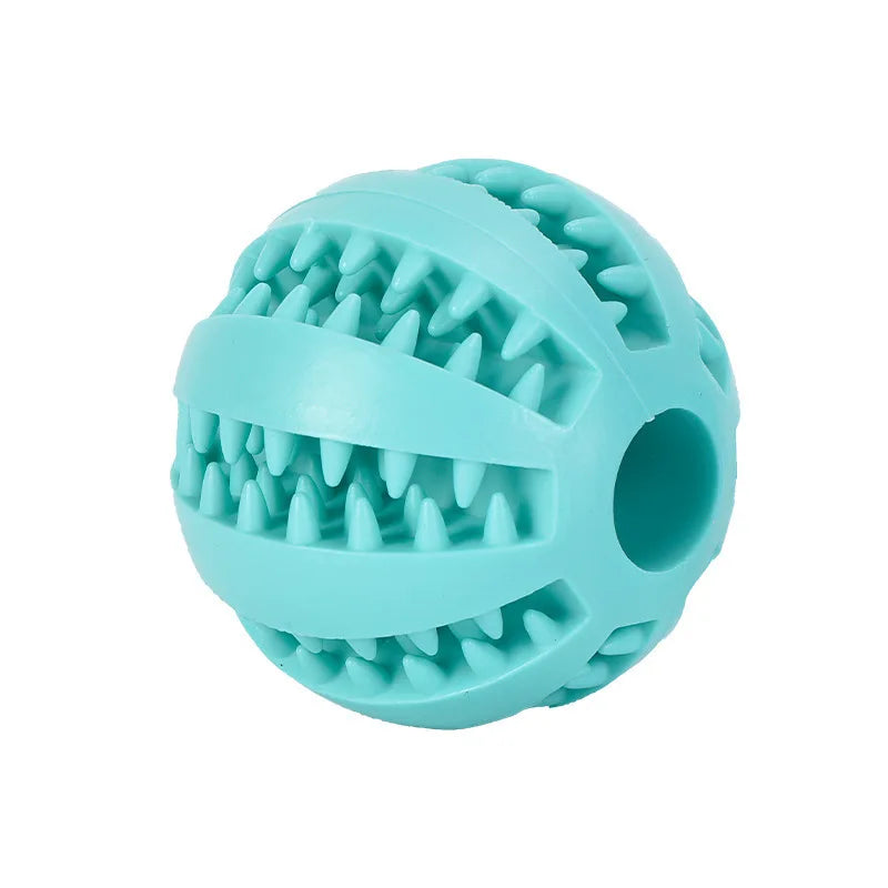 ScritchPets Dog Chewing Interactive Rubber Ball Toy