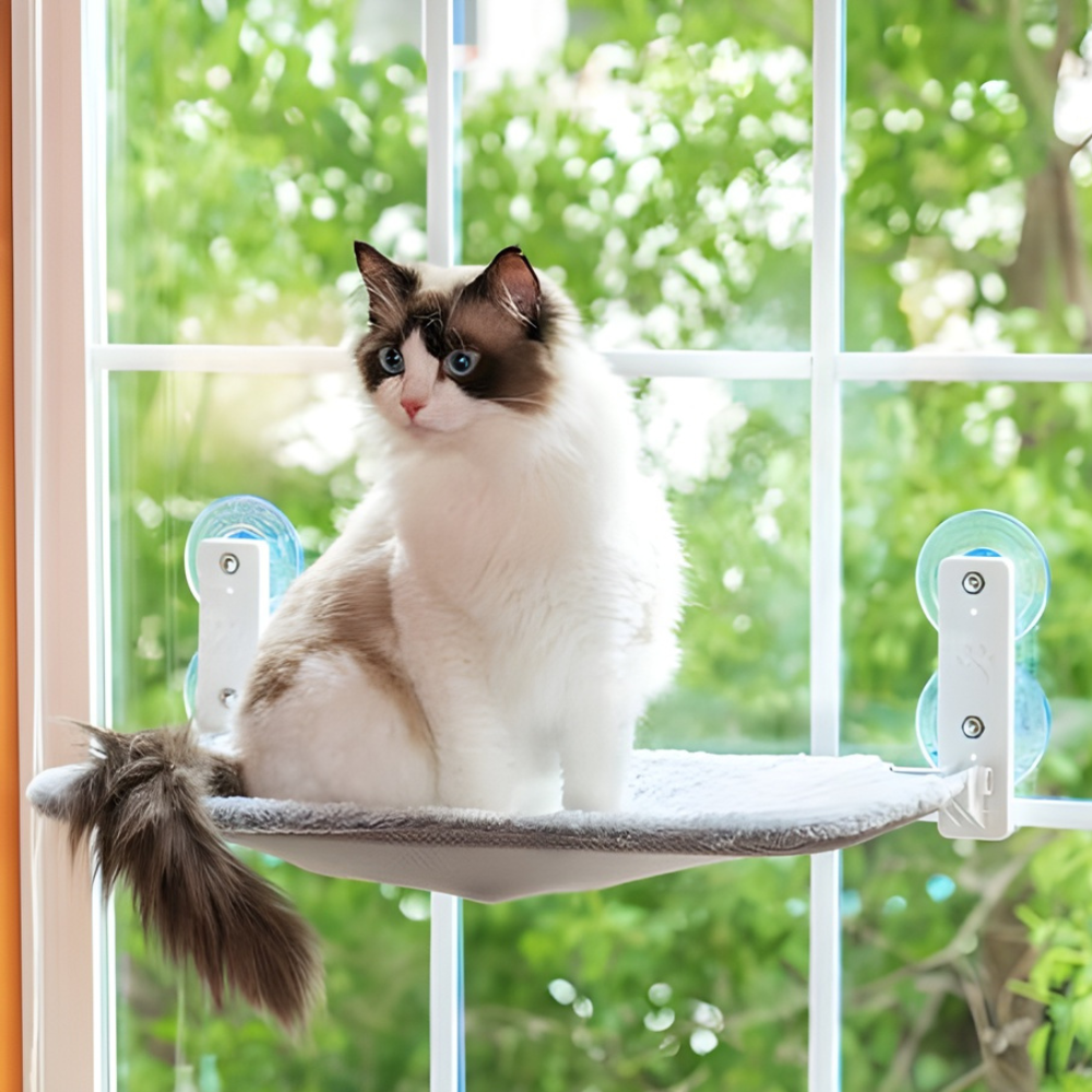 ScritchPets Window Mounted Cat Hammock