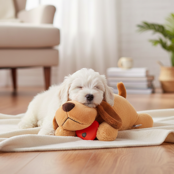 ScritchPets Calming Heartbeat Puppy Toy