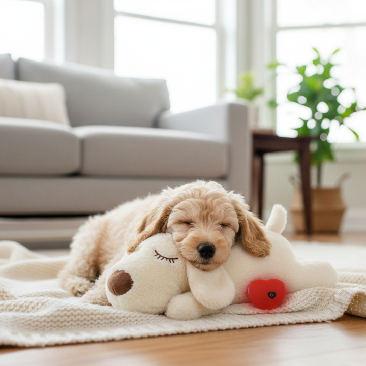 ScritchPets Calming Heartbeat Puppy Toy