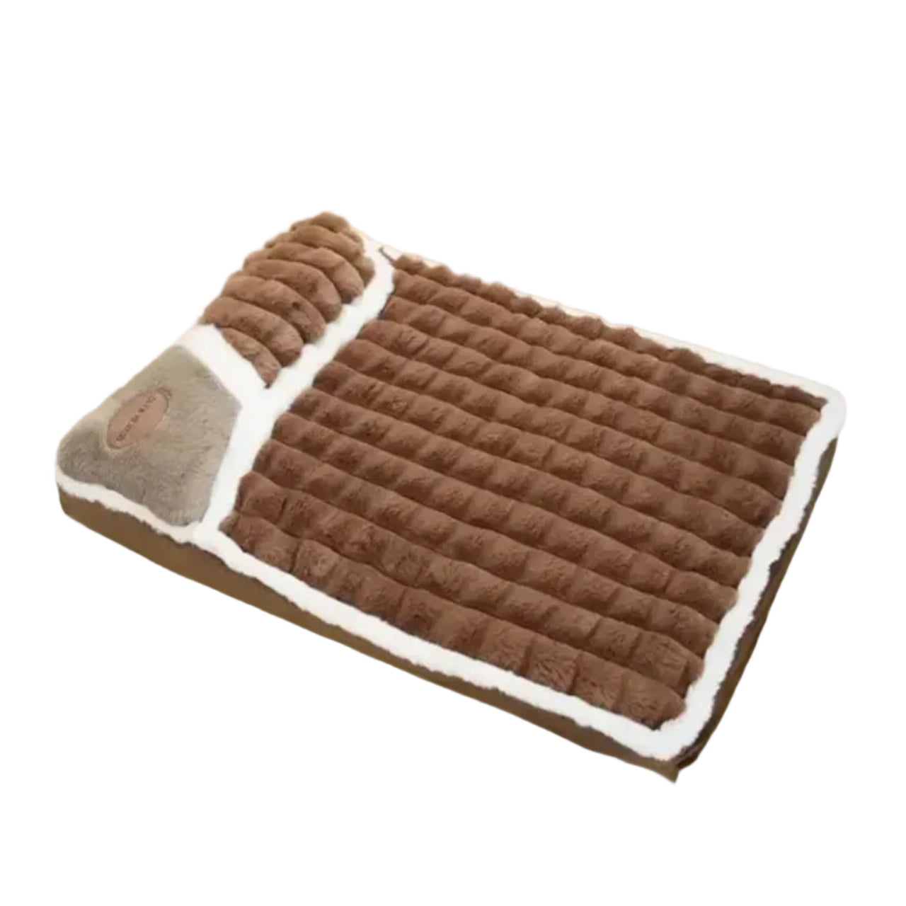 Plush Warm Pet Dog Bed with Washable Zip Cover - LifyPet