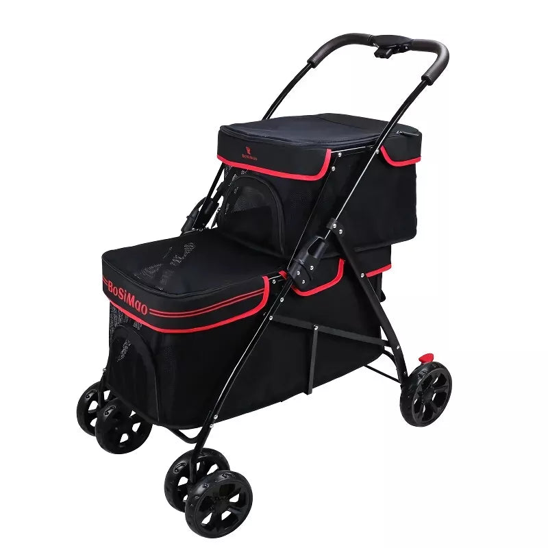 ScritchPets Dual Layer Pet Stroller