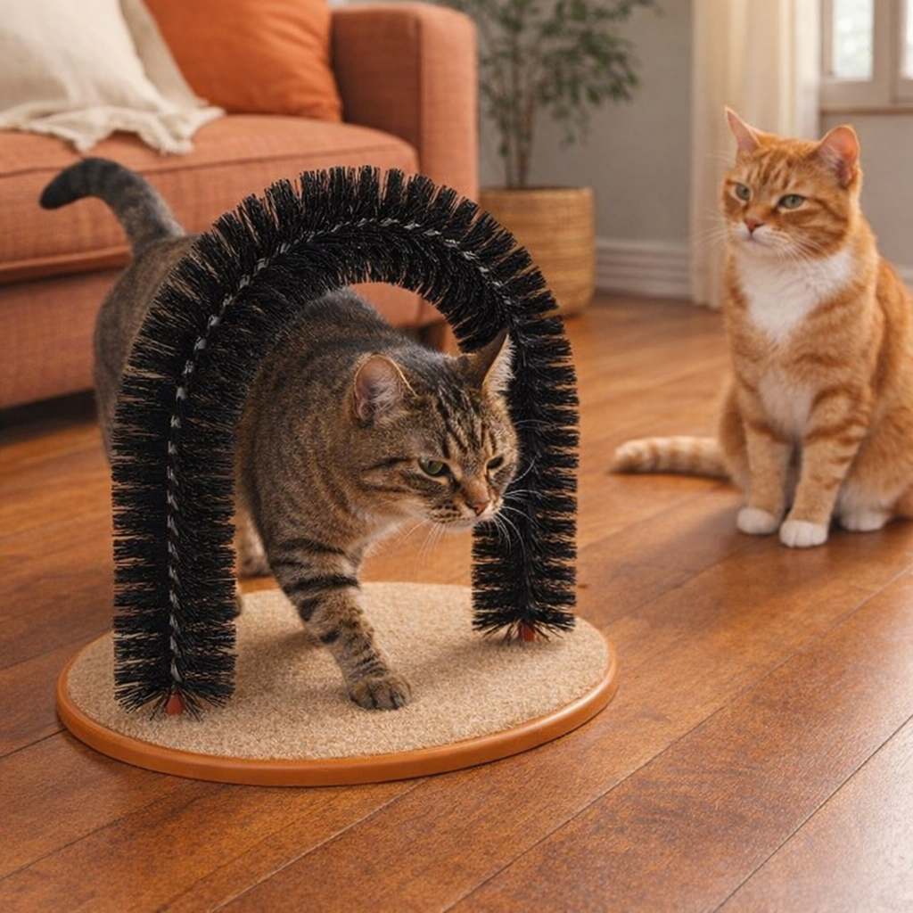 ScritchPets Cat Self Grooming Arch
