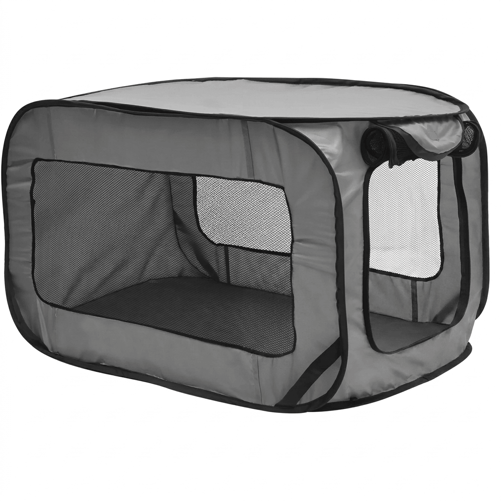 ScritchPets Portable Camping Dog Crate
