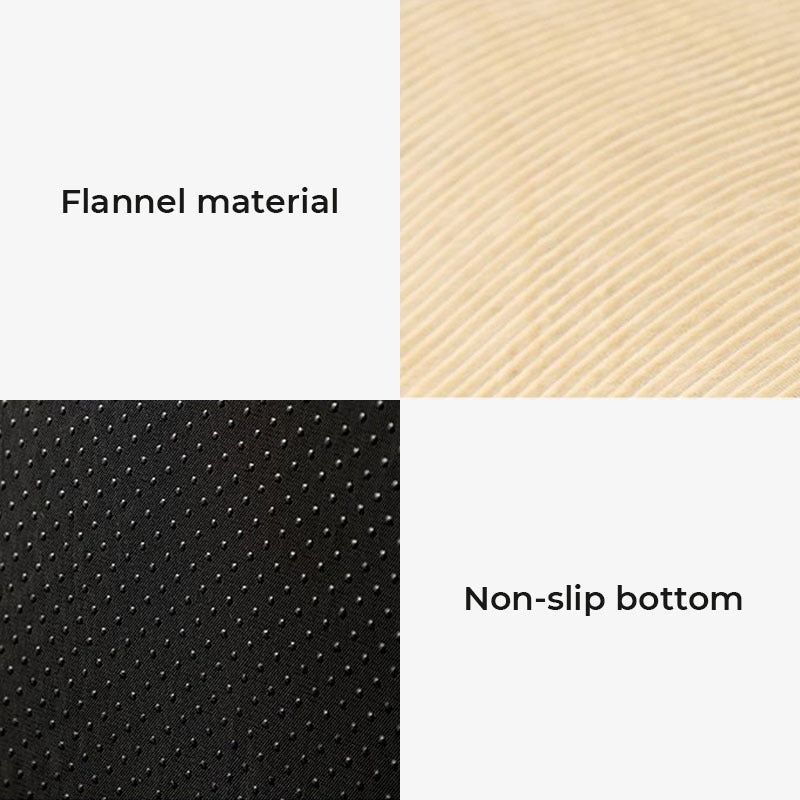 ScritchPets Warm Flannel Semi Enclosed Dog Tent Bed