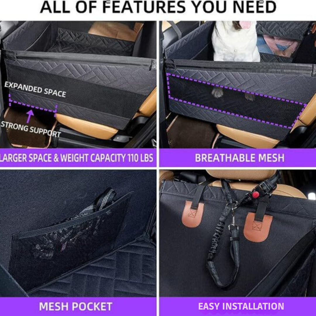 ScritchPets Hard Bottom Car Seat Extender