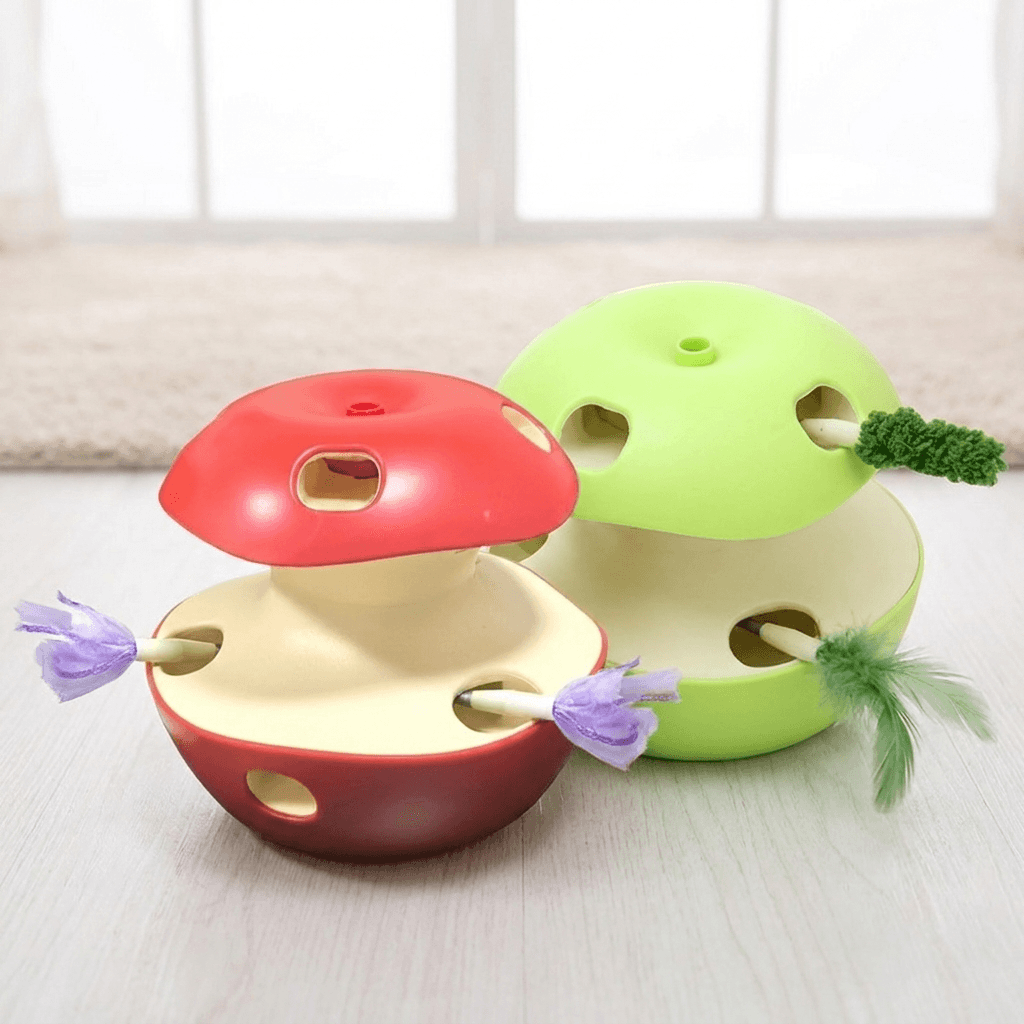 ScritchPets PurrSpin Interactive Cat Toy