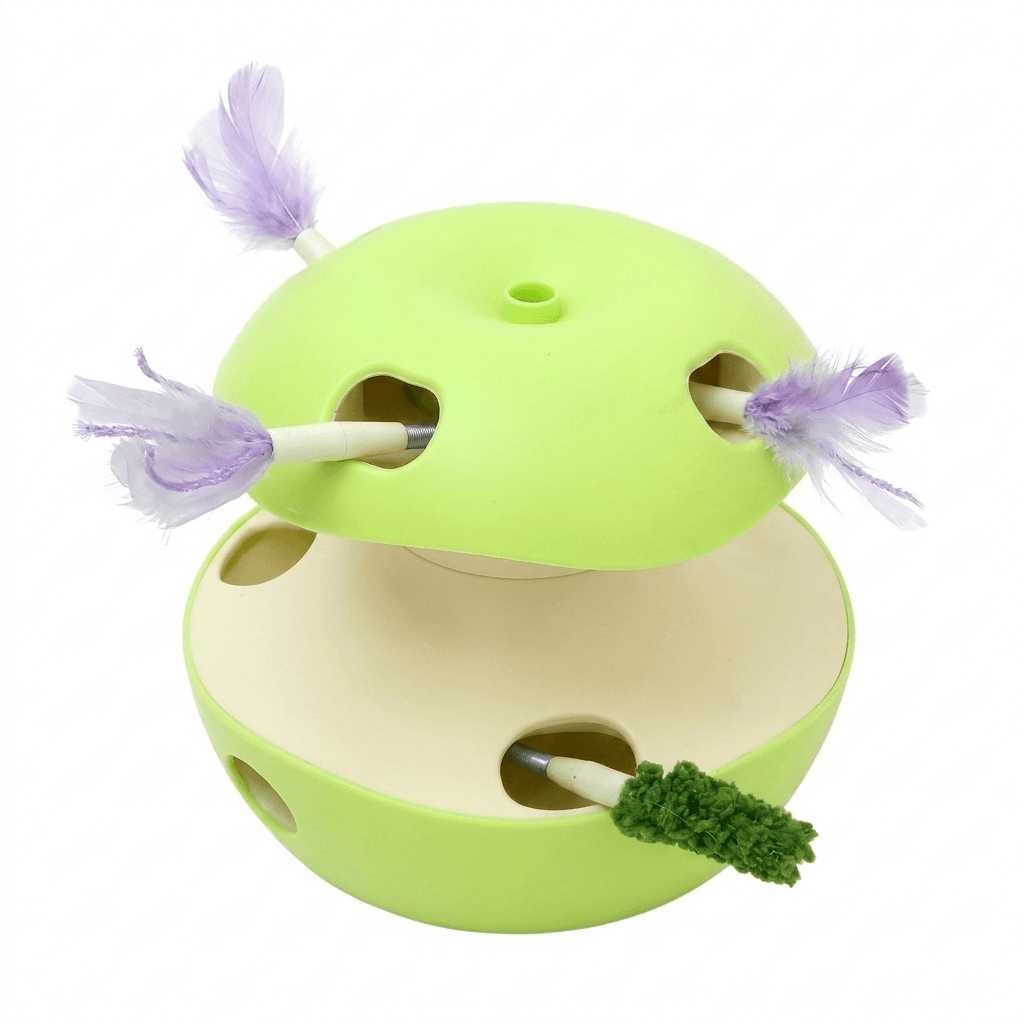 ScritchPets PurrSpin Interactive Cat Toy
