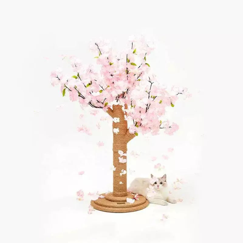ScritchPets Cherry Blossom Cat Scratch Post