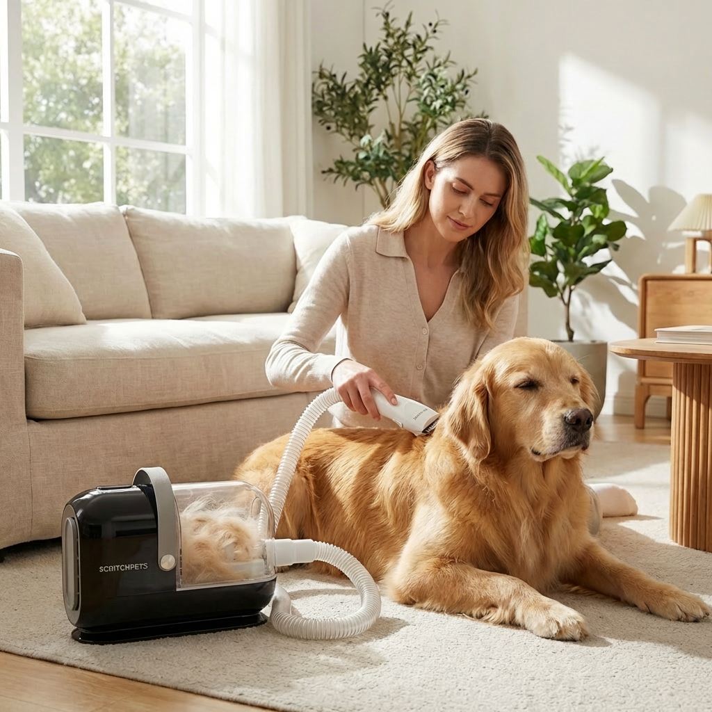 ScritchPets GroomVault 7-in-1 Pet Grooming System