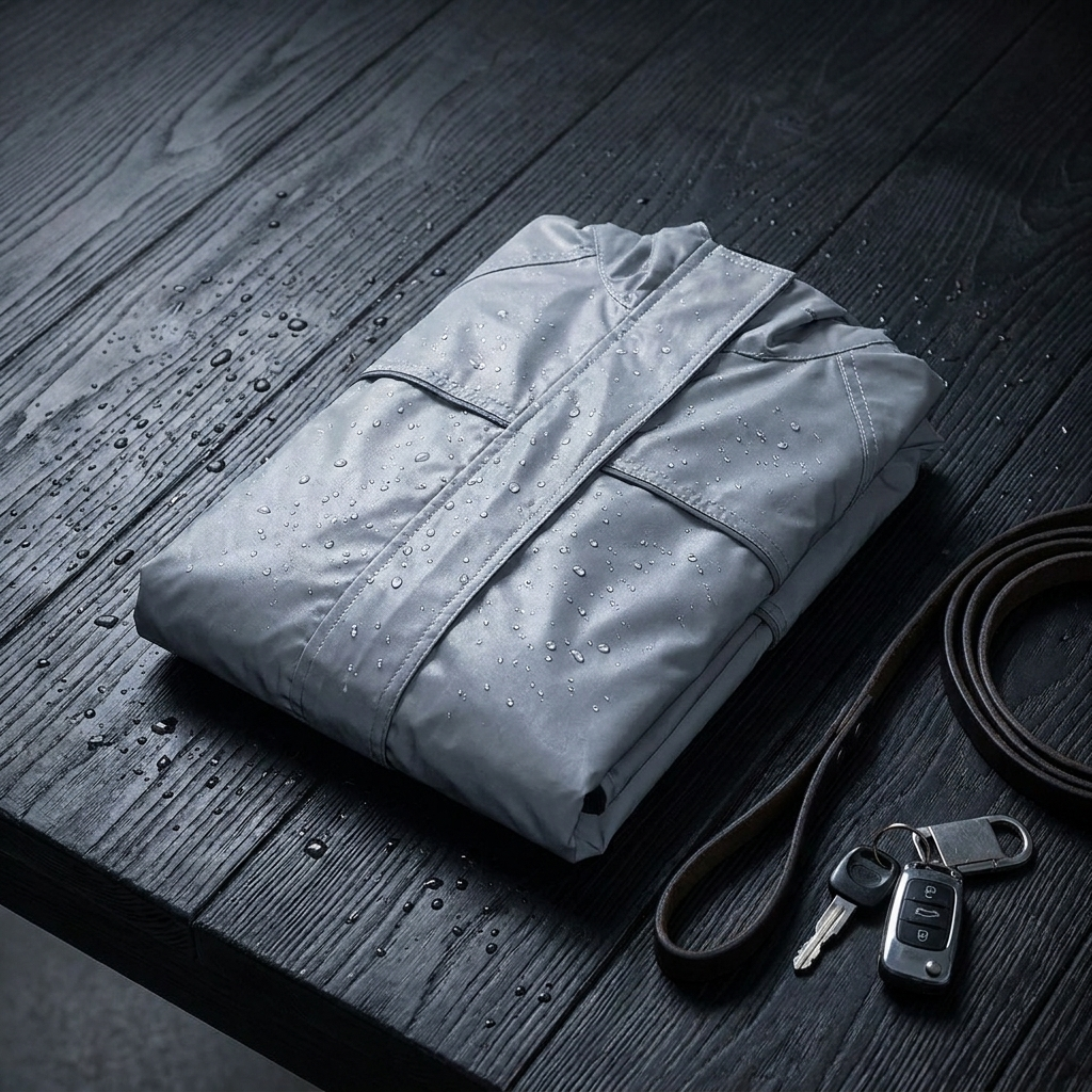 ScritchPets Reflective Waterproof Dog Raincoat