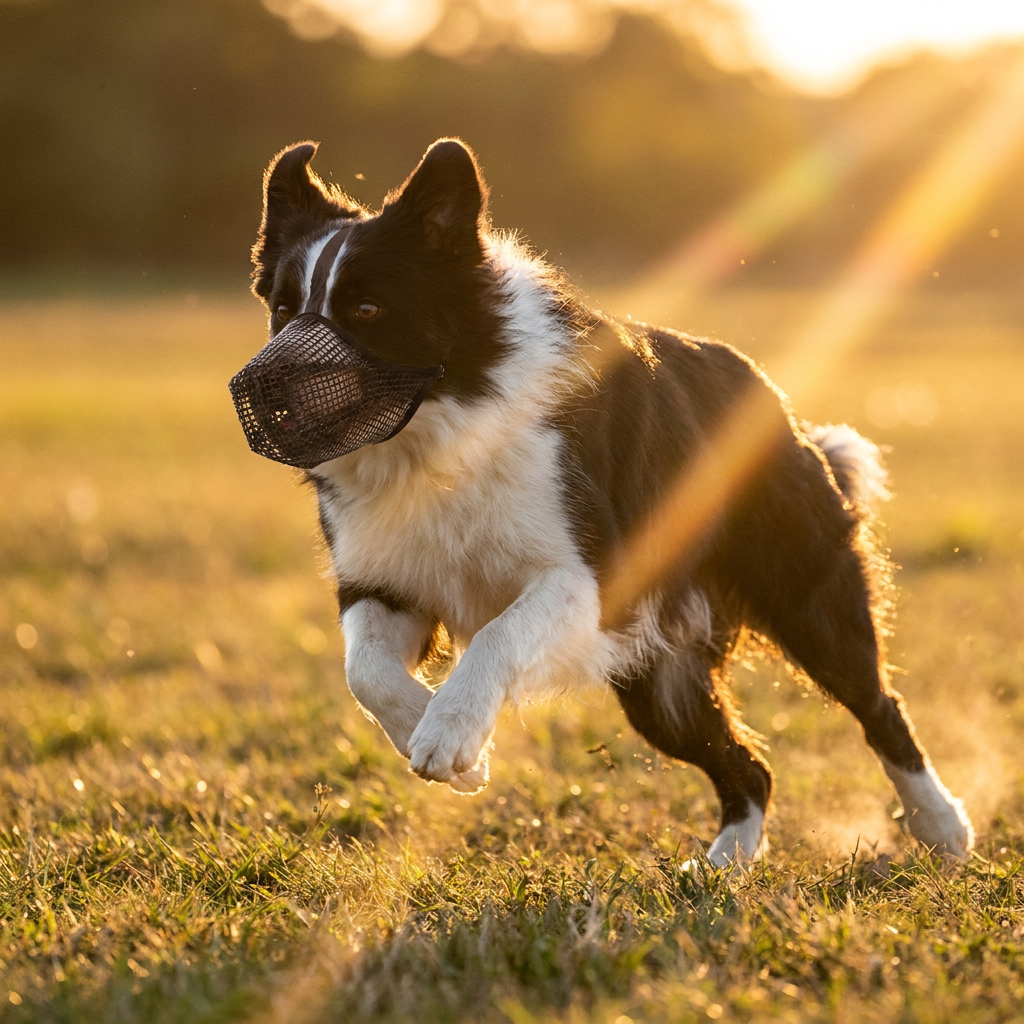 ScritchPets Mesh Dog Muzzle