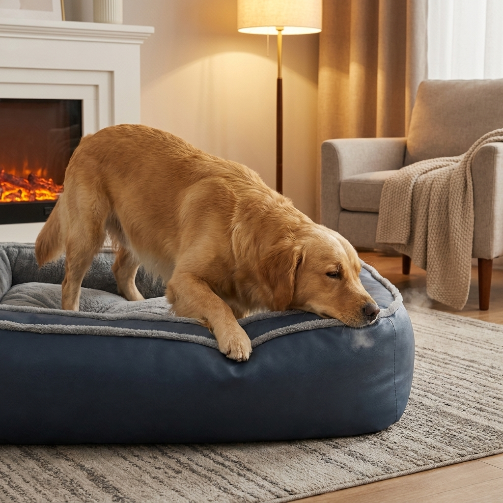 ScritchPets Comfort Bolster Dog Sofa Bed