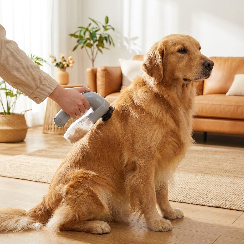 ScritchPets Cordless Pet Grooming Vacuum
