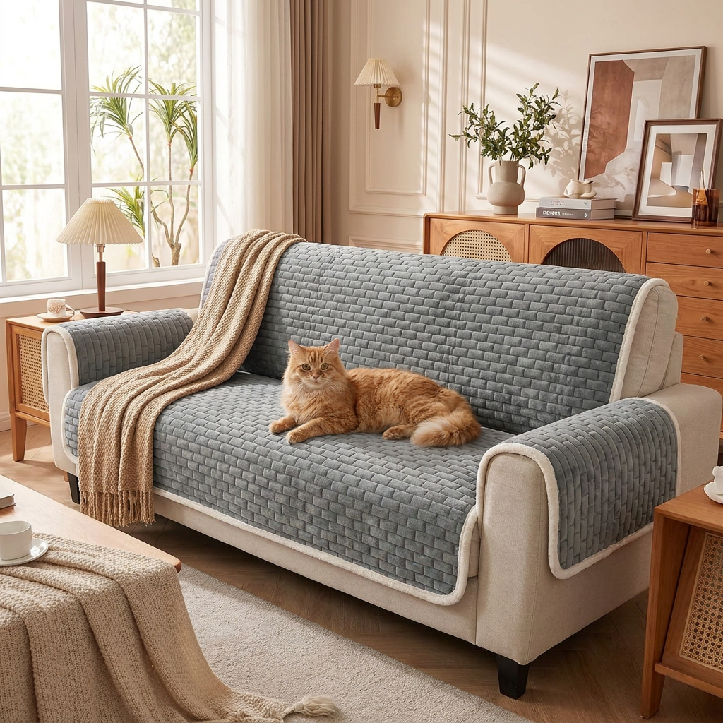 ScritchPets Scratch-Resistant Sofa Cover