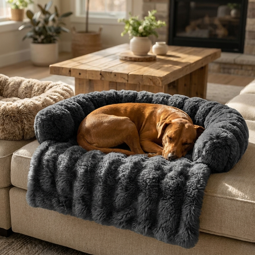 ScritchPets Cozy Dog Sofa Bed
