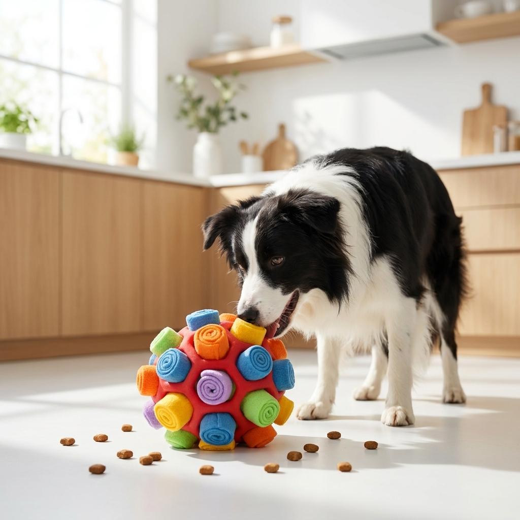 ScritchPets Snuffle Ball Dog Toy
