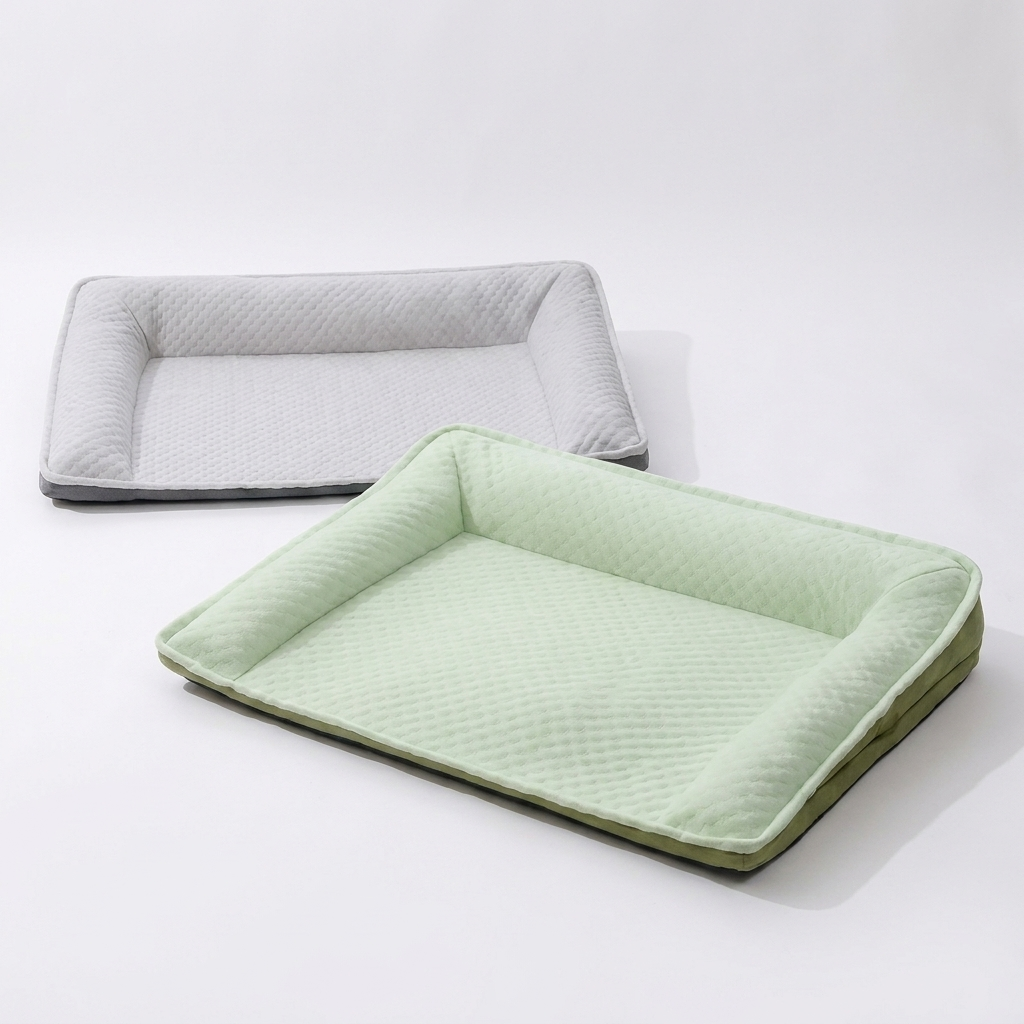 ScritchPets Cooling Neck Support Dog Bed