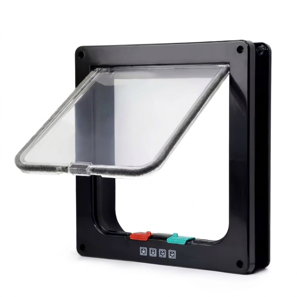 ScritchPets 4-Way Locking Pet Door Flap
