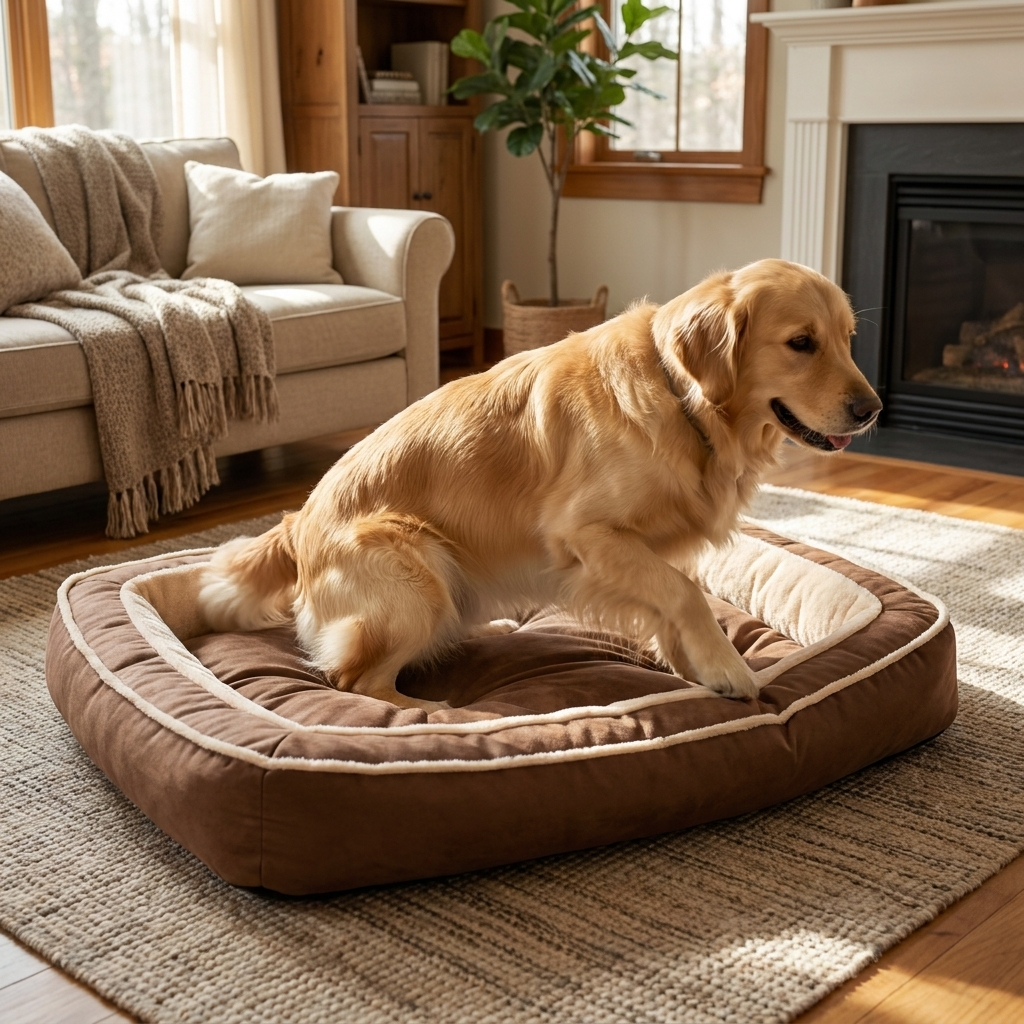ScritchPets Comfort Bolster Dog Sofa Bed