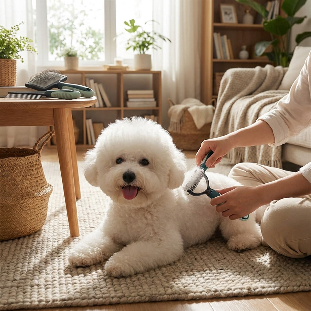 ScritchPets Complete Pet Grooming Set lifestyle image