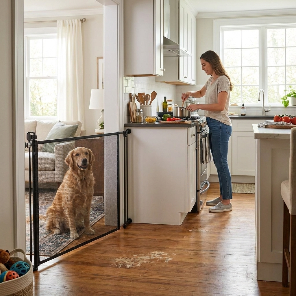 ScritchPets Home Pet Safety Net lifestyle image