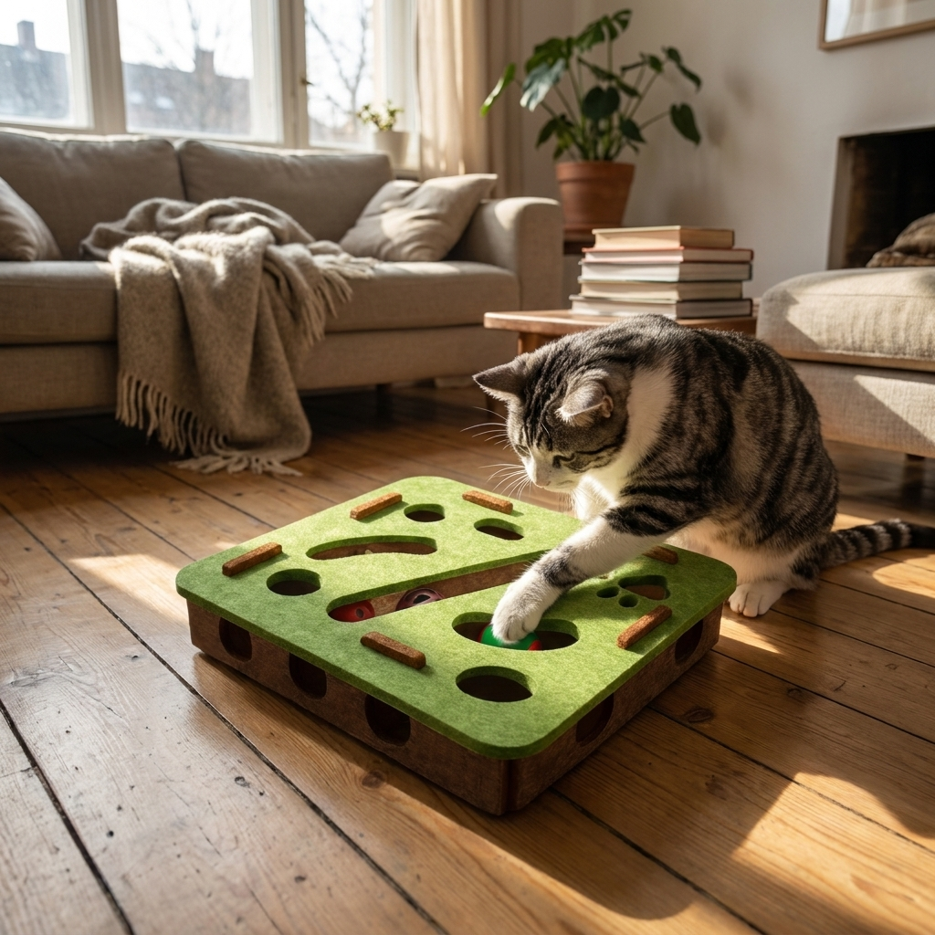 ScritchPets Cat Puzzle Feeder