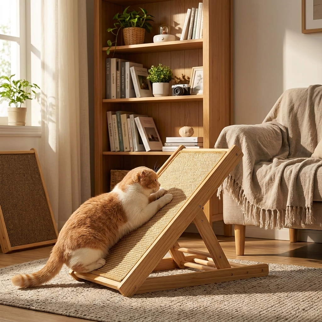 ScritchPets Angled Sisal Scratching Board